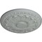 Ekena Millwork Colton Ceiling Medallion (Fits Canopies up to 4 3/4"), 15 3/4"OD x 1 1/2"P, Primed White CM15CN - alternate 3